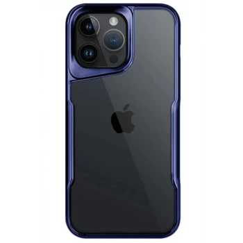 Newface Apple iPhone 15 Pro Max Kılıf Boyi Silikon Kapak - Lacivert