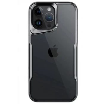 Newface Apple iPhone 15 Pro Max Kılıf Boyi Silikon Kapak - Titan Gri