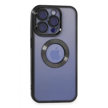 Newface Apple iPhone 15 Pro Max Kılıf Slot Silikon - Siyah
