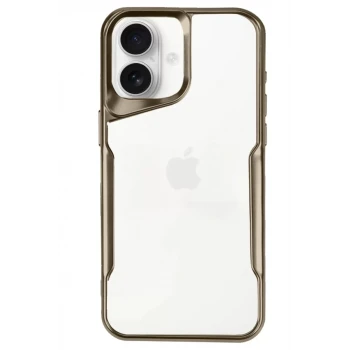 Newface Apple iPhone 16 Kılıf Boyi Silikon Kapak - Desert