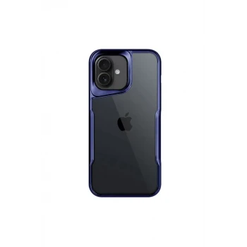 Newface Apple iPhone 16 Kılıf Boyi Silikon Kapak - Lacivert