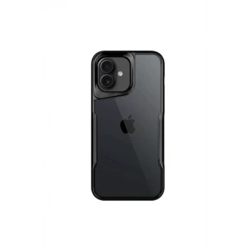 Newface Apple iPhone 16 Plus Kılıf Boyi Silikon Kapak - Siyah