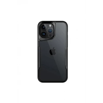 Newface Apple iPhone 16 Pro Kılıf Boyi Silikon Kapak - Siyah
