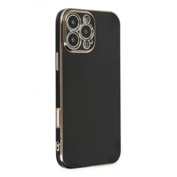 Newface Apple iPhone 16 Pro Max Kılıf Volet Silikon - Siyah