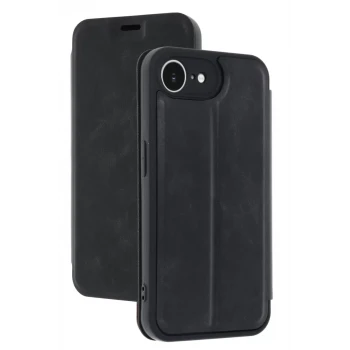 Newface Apple iPhone 16E Kılıf Flip Cover - Siyah