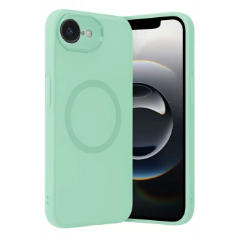 Newface Apple iPhone 16E Kılıf Maya Karbon Kapak - Koyu Yeşil