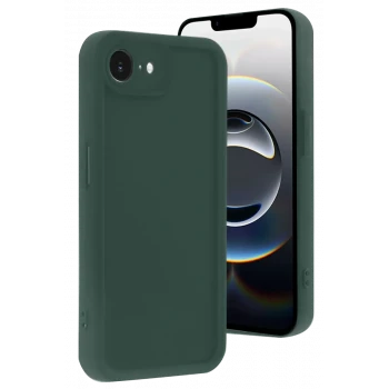 Newface Apple iPhone 16E Kılıf Viera Silikon - Koyu Yeşil