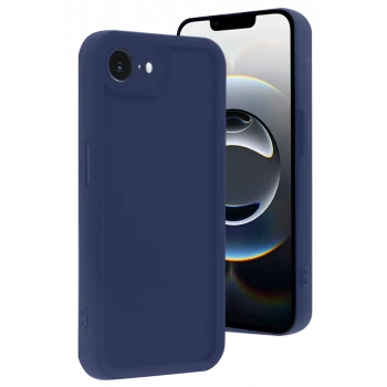 Newface Apple iPhone 16E Kılıf Viera Silikon - Lacivert