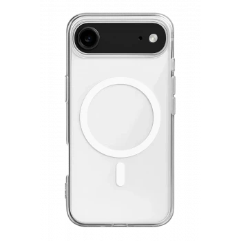Newface Apple iPhone 17 Air Kılıf Magneticsafe Şeffaf Silikon - Şeffaf