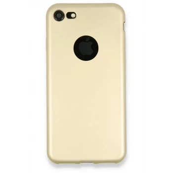 Newface Apple iPhone 7 Kılıf First Silikon - Gold