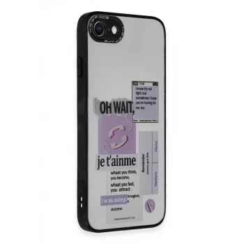 Newface Apple iPhone 7 Kılıf Mirror Desenli Kapak - Mirror - 4