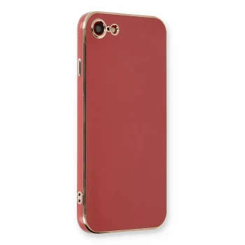 Newface Apple iPhone 7 Kılıf Volet Silikon - Kırmızı