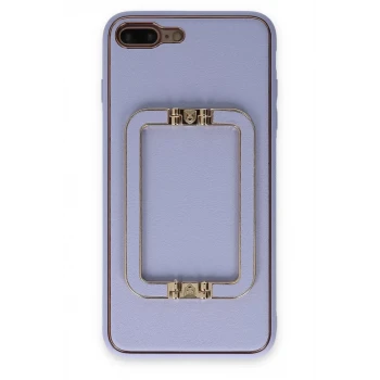 Newface Apple iPhone 7 Plus Kılıf Coco Elit Kapak - Lila