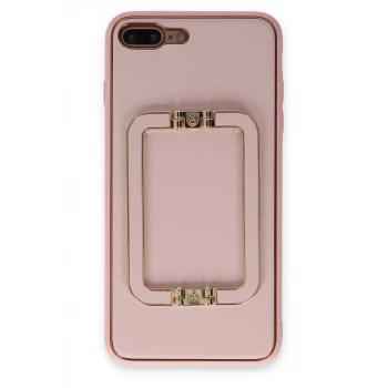 Newface Apple iPhone 7 Plus Kılıf Coco Elit Kapak - Pembe