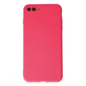 Newface Apple iPhone 7 Plus Kılıf First Silikon - Pembe