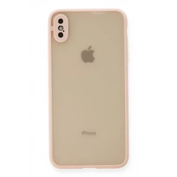 Newface Apple iPhone X Kılıf Montreal Silikon Kapak - Pembe