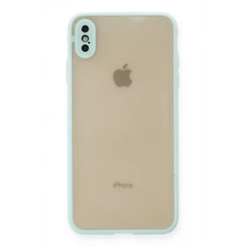 Newface Apple iPhone X Kılıf Montreal Silikon Kapak - Turkuaz