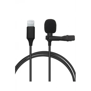 Newface Lightning 2 Metre Double Mikrofon - Siyah