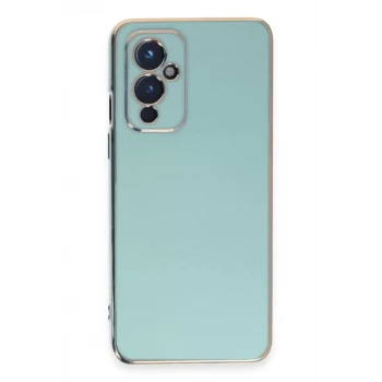 Newface One Plus 9 Kılıf Volet Silikon - Açık Yeşil