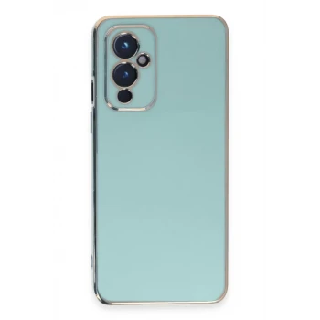 Newface One Plus 9 Kılıf Volet Silikon - Açık Yeşil