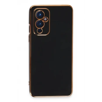 Newface One Plus 9 Kılıf Volet Silikon - Siyah