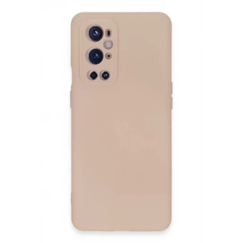 Newface One Plus 9 Pro Kılıf Nano içi Kadife Silikon - Pudra