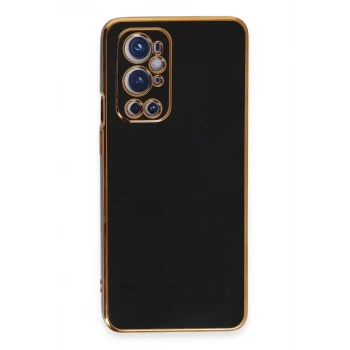 Newface One Plus 9 Pro Kılıf Volet Silikon - Siyah