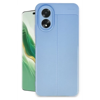 Newface Oppo A38 Kılıf Auto Focus Kapak - Mavi