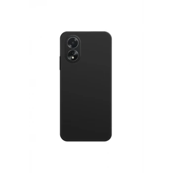 Newface Oppo A38 Kılıf First Silikon - Siyah