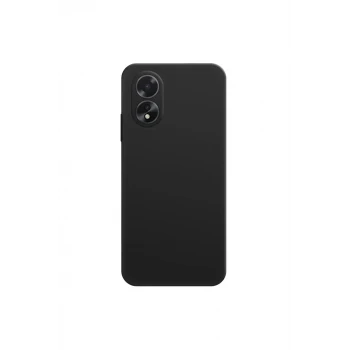 Newface Oppo A38 Kılıf First Silikon - Siyah