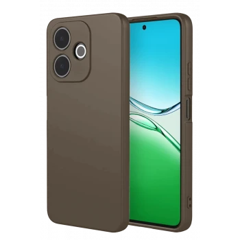 Newface Oppo A5 Pro 4G First Silikon - Kahverengi