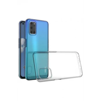 Newface Oppo A52 Kılıf Lüx Şeffaf Silikon