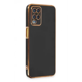 Newface Oppo A54 4G Kılıf Volet Silikon - Siyah