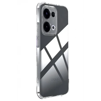Newface Oppo A6 Pro 4G Lüx Şeffaf Silikon - Şeffaf
