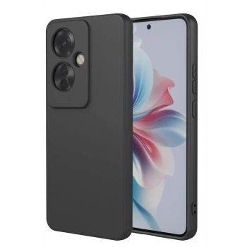 Newface Oppo Reno 11F Kılıf First Silikon - Siyah