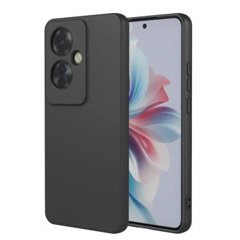 Newface Oppo Reno 11F Kılıf First Silikon - Siyah