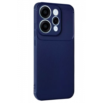 Newface Oppo Reno 15 Auto Focus Karbon Kapak - Lacivert