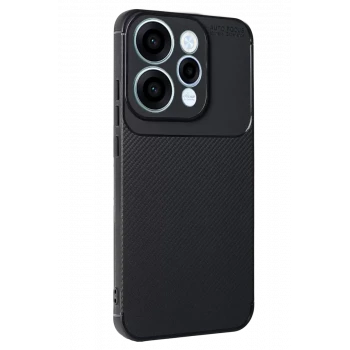 Newface Oppo Reno 15 Auto Focus Karbon Kapak - Siyah