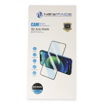 Newface Oppo Reno 4 Lite 3D Antistatik Cam Ekran Koruyucu