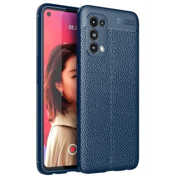 Newface Oppo Reno 5 Kılıf Auto Focus Kapak - Lacivert