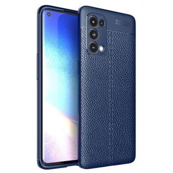 Newface Oppo Reno 5 Pro Kılıf Auto Focus Kapak - Lacivert
