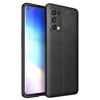 Newface Oppo Reno 5 Pro Kılıf Auto Focus Kapak - Siyah
