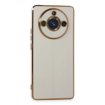 Newface Realme 11 Pro Kılıf Volet Silikon - Beyaz