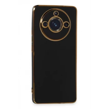 Newface Realme 11 Pro Kılıf Volet Silikon - Siyah