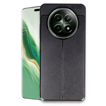 Newface Realme 12 5G Kılıf Auto Focus Kapak - Siyah