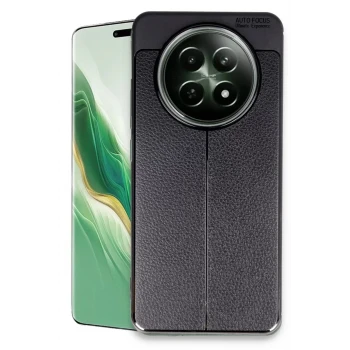 Newface Realme 12 5G Kılıf Auto Focus Kapak - Siyah