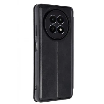Newface Realme 12 5G Kılıf Flip Cover - Siyah