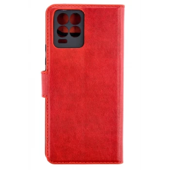 Newface Realme 8 Pro Kılıf Trend S Plus Kapaklı Kılıf - Kırmızı