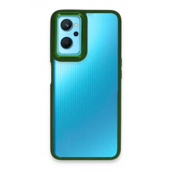 Newface Realme 9i 4G Kılıf Dora Kapak - Haki Yeşil