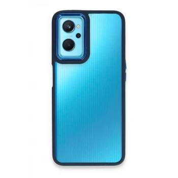 Newface Realme 9i 4G Kılıf Dora Kapak - Mavi